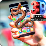 Snake On Phone Screen Prank icon