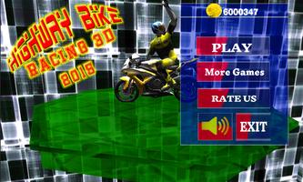 Highway Bike Racing 3d 2015 الملصق