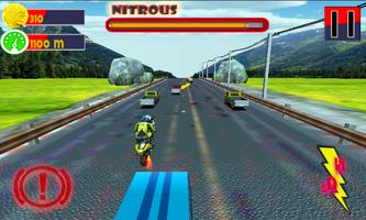 Highway Bike Racing 3d 2015 تصوير الشاشة 1