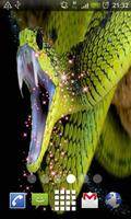 برنامه‌نما Snakes fangs Live Wallpaper عکس از صفحه