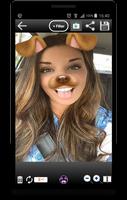 Snap Face Filters and Dog Face الملصق