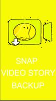 snap video story seuvegarde Affiche
