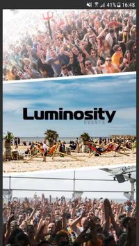 Luminosity Beach Festival '18 poster