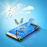 3D Blur Camera Effect Pics Collage Art Studio