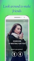 Chat, date and meet - SnapSext dating app Affiche