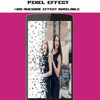 Pixel Snap Effect Affiche