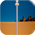 Desert Zipper Screen Lock icono