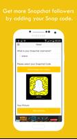 Get More Snapchat friends now capture d'écran 2