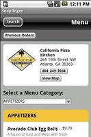 Snapfinger Restaurant Ordering screenshot 1