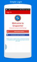 Snapoints Reward App poster