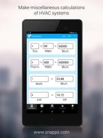 HVAC Calculator App اسکرین شاٹ 3