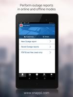 Outage Reporting App poster