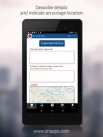 Outage Reporting App اسکرین شاٹ 1