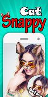 Filter For SnapChat Cat Face Camera Affiche