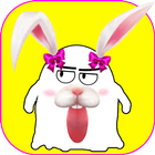 Snapy Bunny Face-PhotoEditor أيقونة