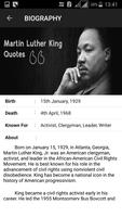 Martin Luther King Quotes capture d'écran 1