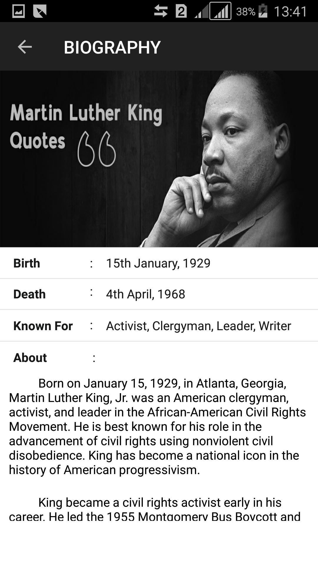 Martin Luther Kings Acts Of Civil Disobedience