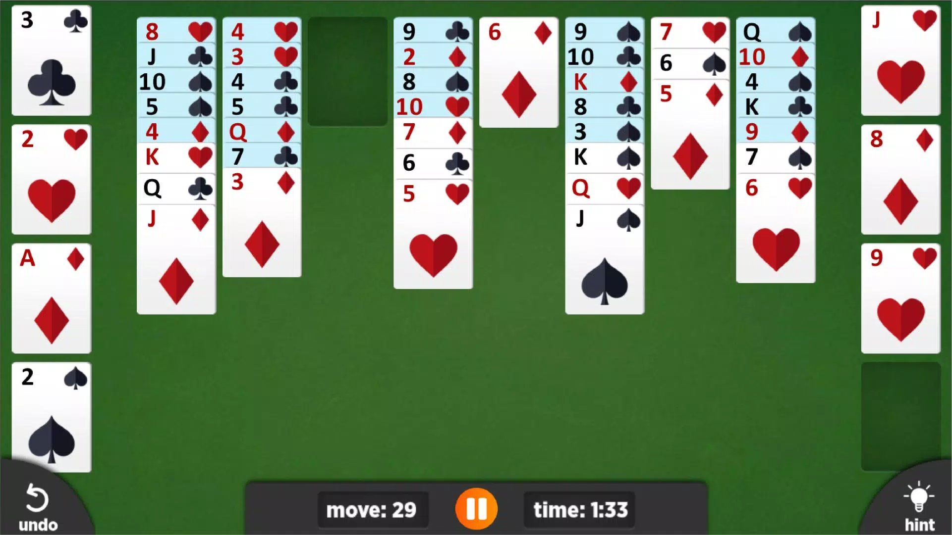 Windows Freecell Solitaire - jogo de Paciência online grátis jogar agora!