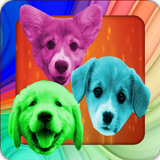 Match 3 Puppy Puzzle Game icône