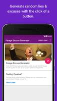 Farage Excuse & Lie Generator Cartaz