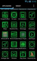 Fluo Green Holo Free Theme screenshot 1