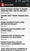 Kisumu News screenshot 2