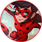 🐞 Ladybug Jump Chibi Girl icône