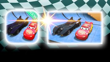 پوستر New Lightning Mcqueen  Racing car