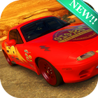 fast Lightning Mcqueen Racing Zeichen