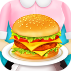 Burger Cafe - Cooking King Master 아이콘