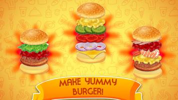 Burger Cafe - Cooking King Master 스크린샷 1