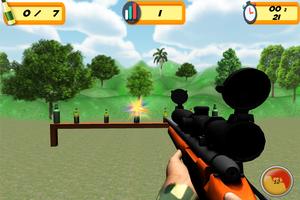 Sniper 3D Bottle Shoot screenshot 1