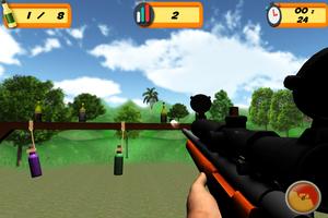 Sniper 3D Bottle Shoot screenshot 2