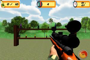 Sniper 3D Bottle Shoot capture d'écran 3