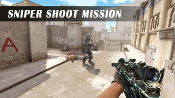 Sniper Shoot Mission Affiche