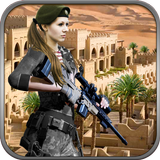 Sniper Shooter Girl simgesi