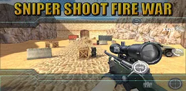 Sniper schießen Feuer War