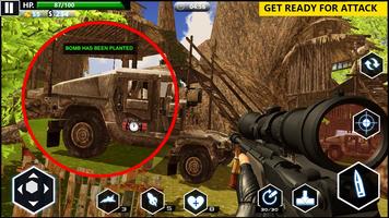 War Army Sniper 3D Battle Game screenshot 2
