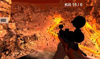 Sniper Simulator: Zombie 3D capture d'écran 1
