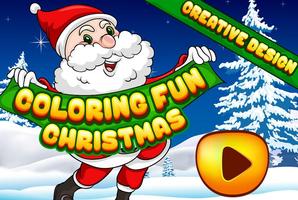 Christmas Colouring Fun Affiche