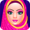 salon de mode de poupée hijab 