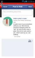 Cachai Dictionary captura de pantalla 2