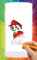 How to draw paw patrol スクリーンショット 1