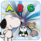 Snoopy Run in the world ABC-icoon