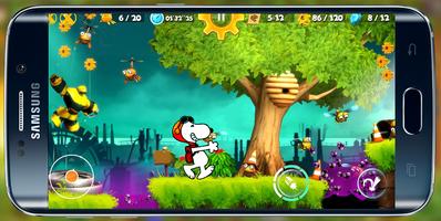 Super Snoopy jungle Pop Adventure capture d'écran 2