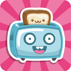 Toaster Dash - Fun Jumping Gam ไอคอน