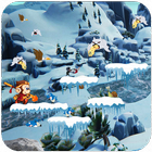 Super Snow Winter Adventure : Jungle Book Story icône