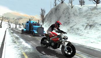 Daredevil Frozen Highway Biker Affiche