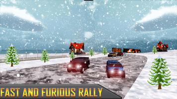 Snow Jeep Drifting Rally screenshot 1