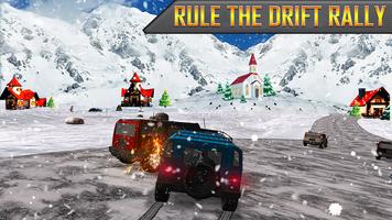 jeep drifting rally śniegu screenshot 2